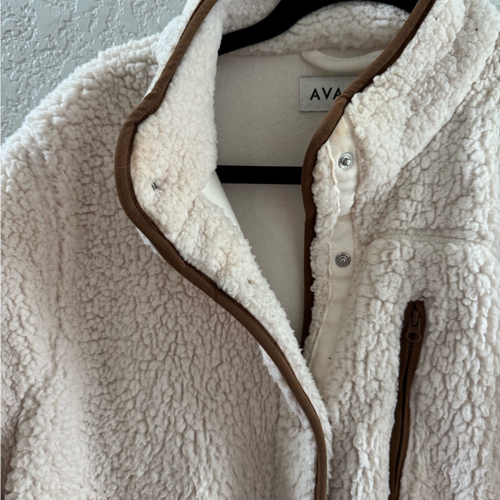 Ava & Viv Sherpa Button Up - image 3